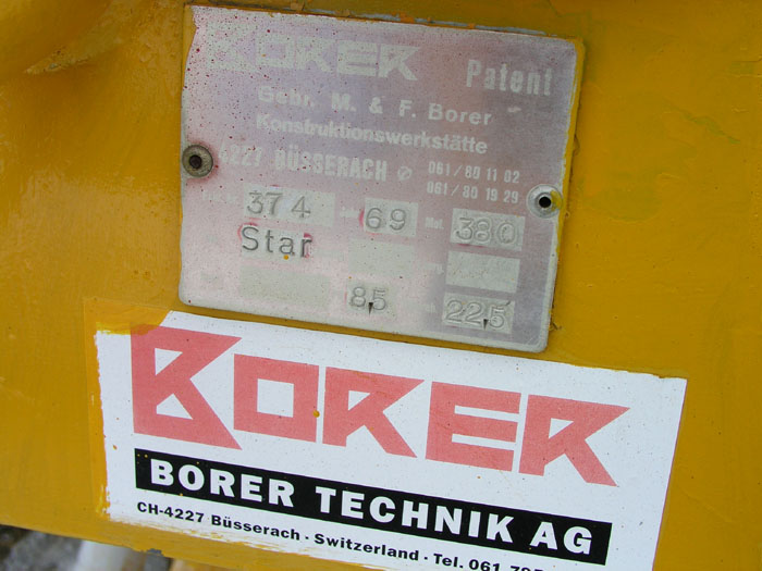 Borer-Ponylift (Talstation Ftan), März 2004
