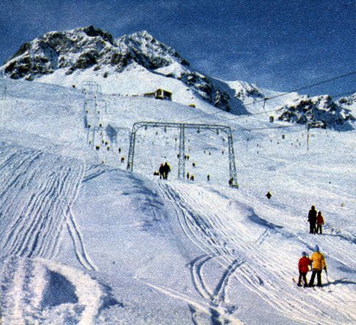 Bild - vermutlich aus der "Schweizer Familie" - vom Dezember 1976
