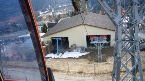 Ausfahrt Gondelbahn
