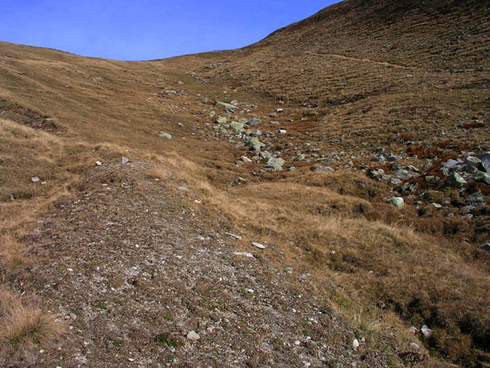 Auf der Strecke des "linken" Liftes
