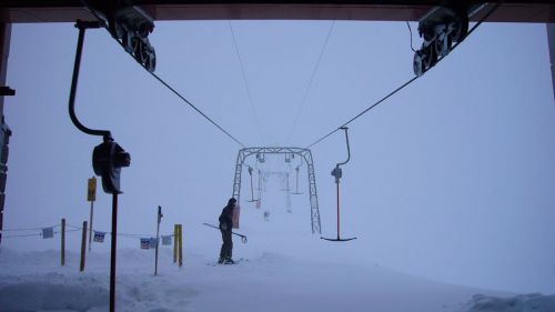 2. Januar 2007: Endlich wieder mal Schnee...
