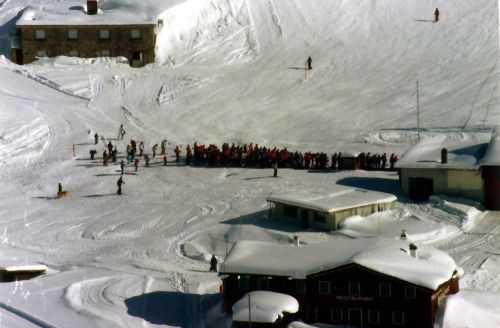 Skilift Calmut, März 1985
