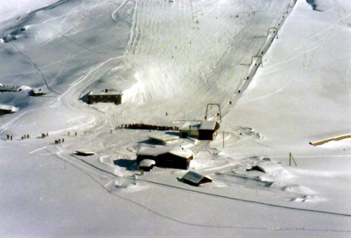 Skilift Calmut, März 1985
