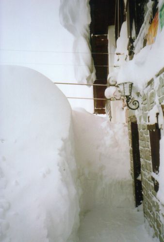Rekordschnee, Februar 1999

