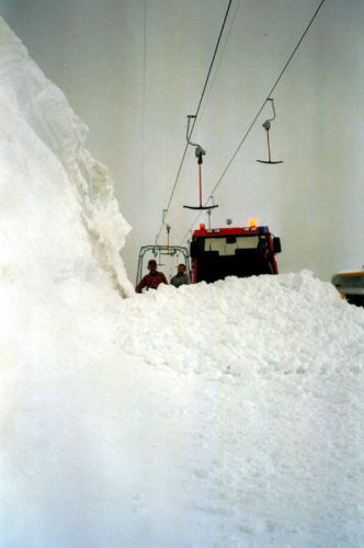 Rekordschnee, Februar 1999
