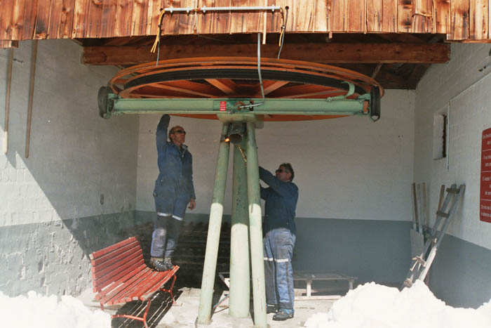 Demontage im März 2006

