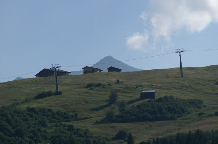 Juli 2006, mit Piz Badus
