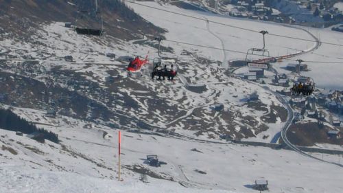 3. Februar 2007, diesmal Rega-Helikopter von aussen
