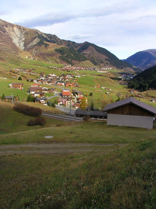 Bereich der früheren Talstation (alle folgenden Bilder vom November 2005)
