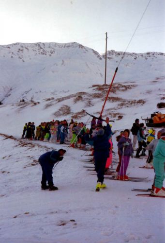 6. Februar 1990: Anbügeln auf Höhe Planatsch
