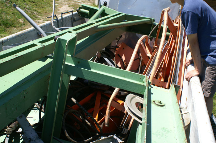 Demontage, Juli 2006
