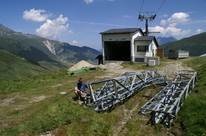 Demontage, Juli 2006
