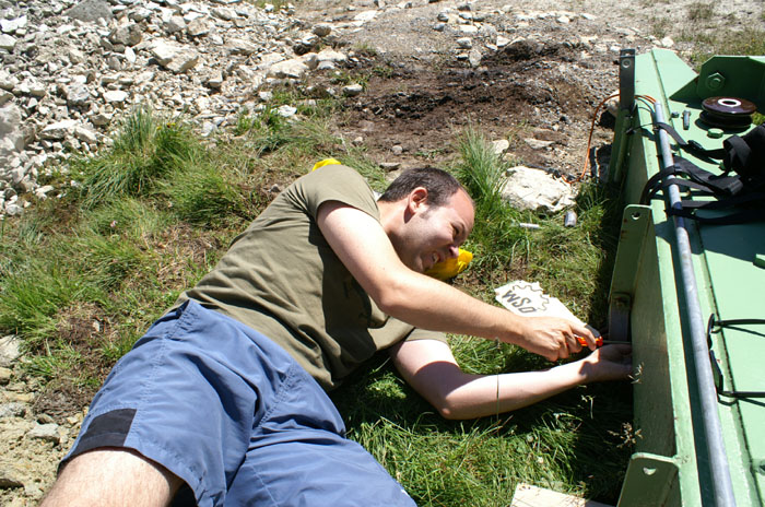 Sicherung von Souvenirs durch skiliftfotos.ch, Juli 2006
