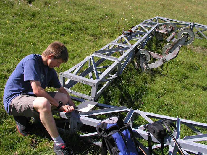 Juli 2006, Stütze 3
