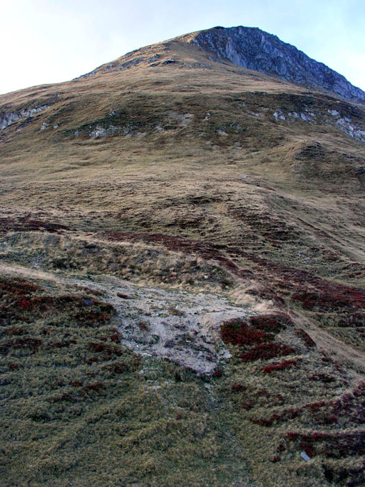 Bergstation des früheren rechten Liftes, 22. Oktober 2006
