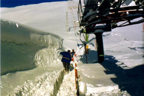 Später Schnee: Frühling 1985
