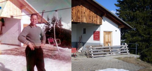 Dasselbe Bild mit einer Vergleichsaufnahme vom April 2007
