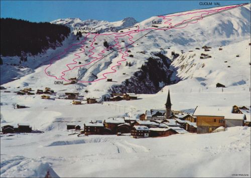 Postkarte von Dieni-Milez, ca. 1969
