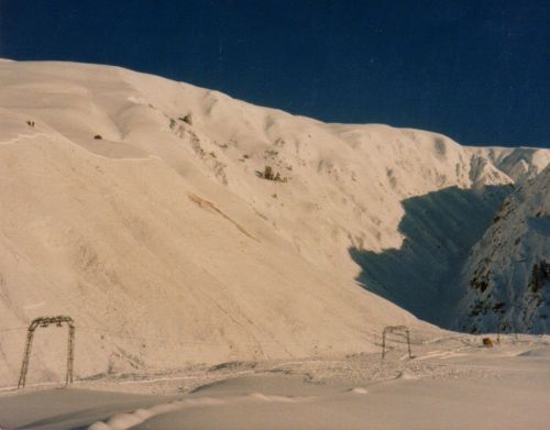 Februar 1981: Lawine beim Skilift Drun
