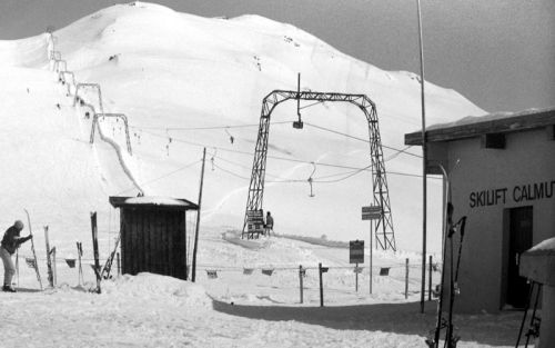 Skilift Calmut, Oberalppass, 1983
