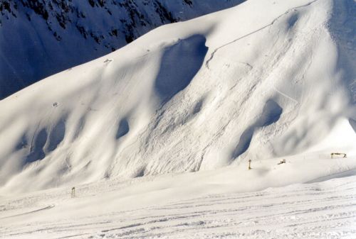 25. Februar 1999, Lawine am Skilift Drun
