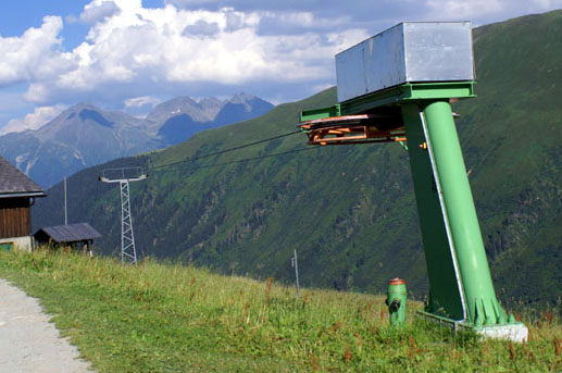 Bergstation, Juli 2006
