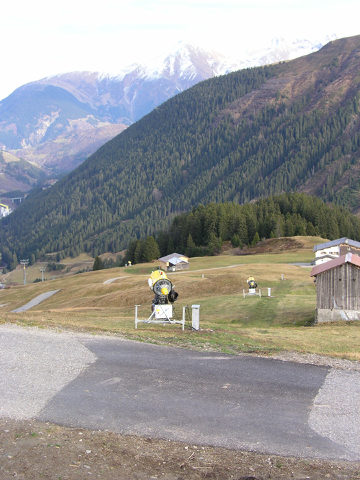 Oberhalb Planatsch, 5. November 2005
