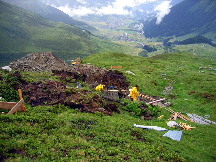 7. Juli 2006 - Foto: Bergbahnen Sedrun
