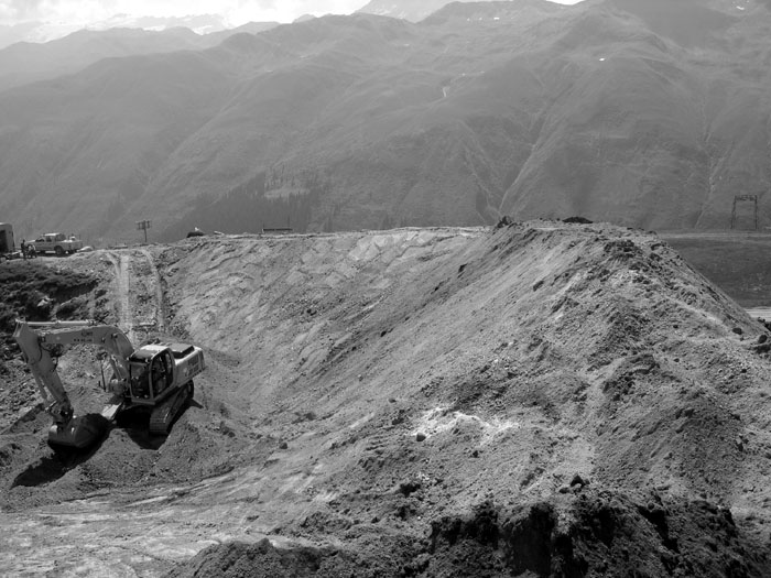 Bergstation, 12. Juli 2006 - Foto: Bergbahnen Sedrun

