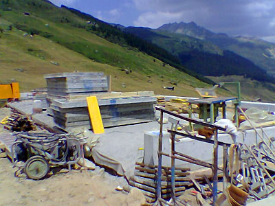 Baustelle Talstation, 21. Juli 2006 (Lucas Jacomet)
