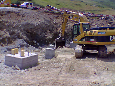 Baustelle Talstation, 21. Juli 2006 (Lucas Jacomet)
