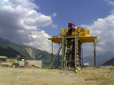 Baustelle Talstation, 21. Juli 2006 (Lucas Jacomet)
