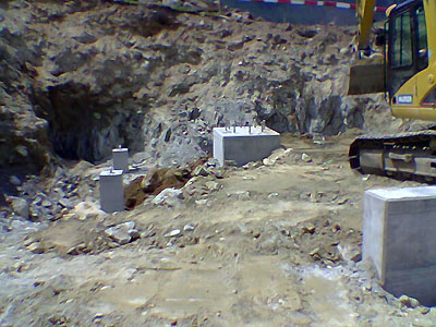 Baustelle Talstation, 21. Juli 2006 (Lucas Jacomet)
