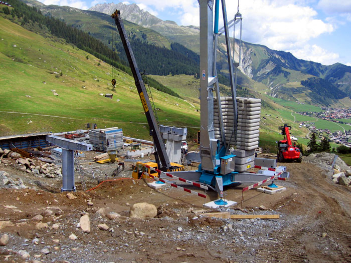 Talstation, 2. August 2006 - Foto: Bergbahnen Sedrun
