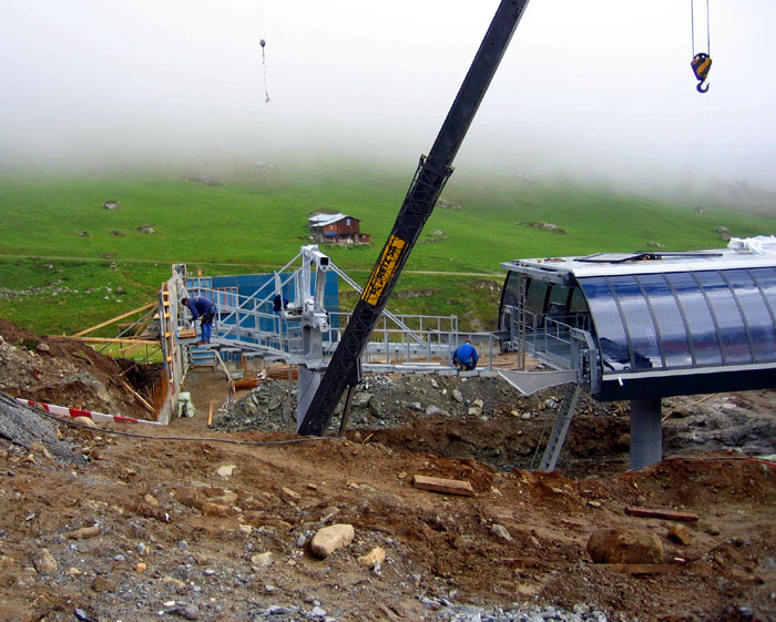 18. August 2006 - Foto: Bergbahnen Sedrun
