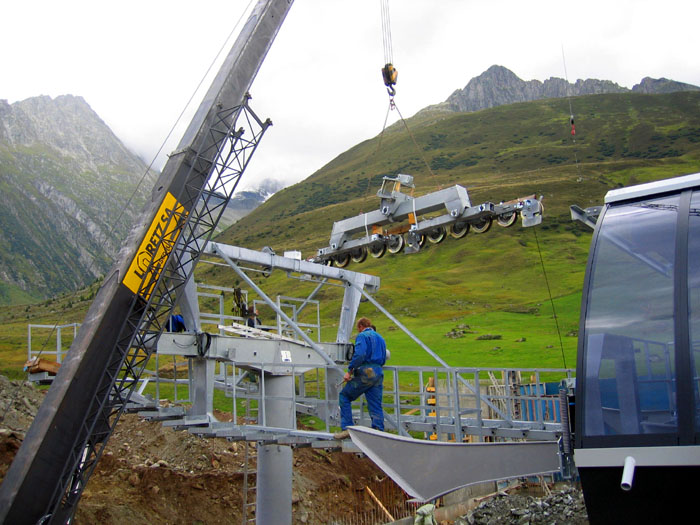 18. August 2006 - Foto: Bergbahnen Sedrun

