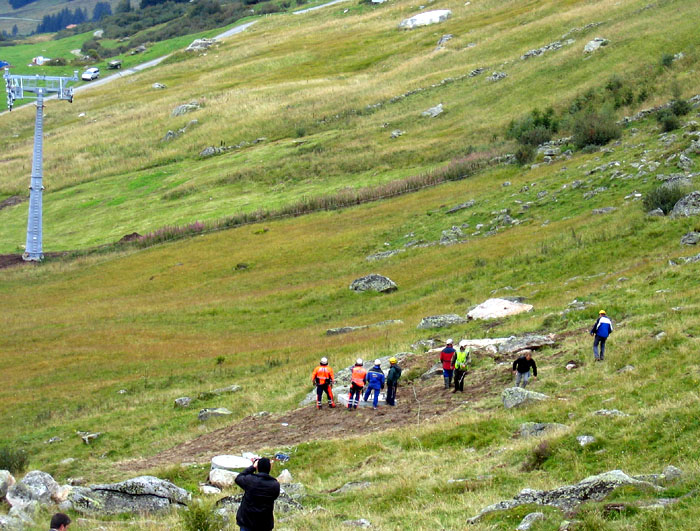 29. August 2006 - Foto: Bergbahnen Sedrun
