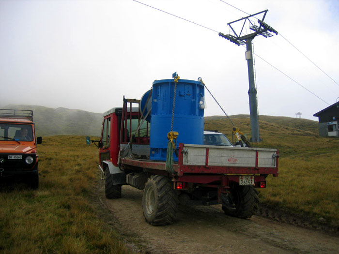 4. September 2006 - Foto: Bergbahnen Sedrun
