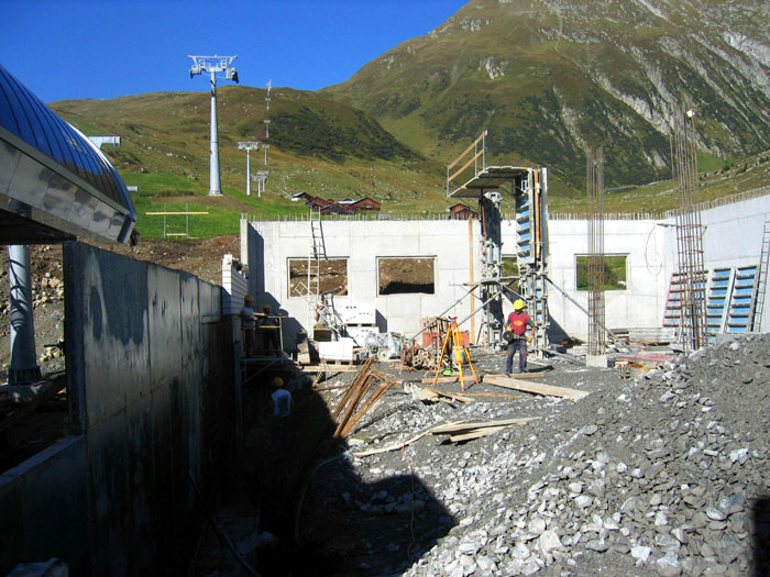 4. September 2006 - Foto: Bergbahnen Sedrun
