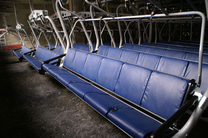 13. November 2006 - bei den Sesseln musste leider gespart werden, um die Bahn überhaupt bauen zu können
