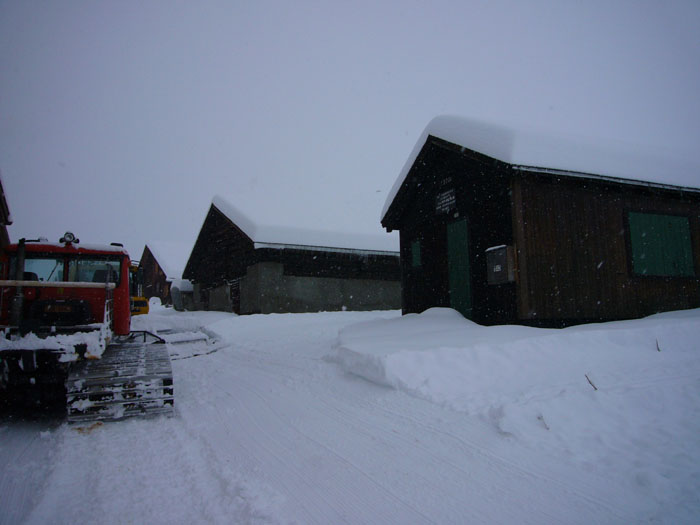 Zurück in Milez - netter Neuschnee!
