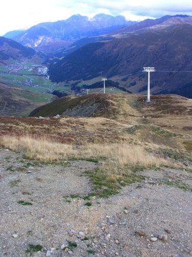 Oktober 2006, Bergstation des früheren Skiliftes
