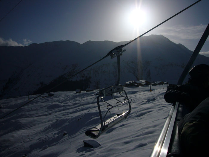 16. Dezember 2006, Blick nach Milez
