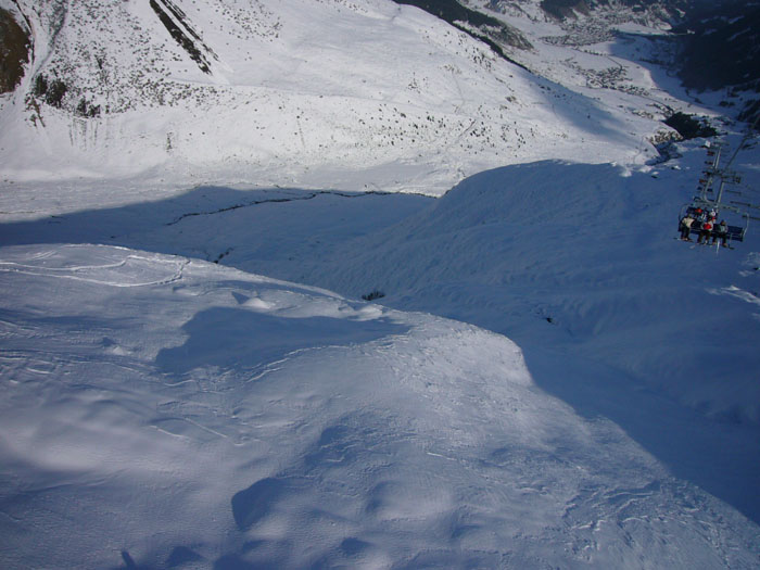16. Dezember 2006, Blick ins Val Giuv
