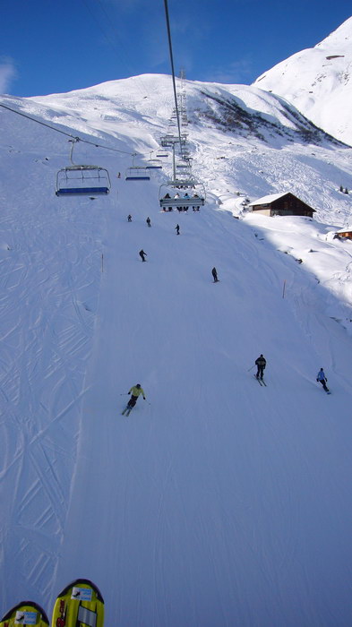 22. Dezember 2007: Die neue Piste ist offiziell offen
