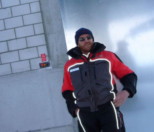 24. Dezember 2006: Pius im Einsatz
