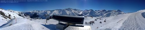 17. Februar 2008, Panorama Bergstation mit Badus (Copyright Lucas Jacomet)
