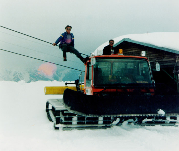 März 1989: Viel Schnee

