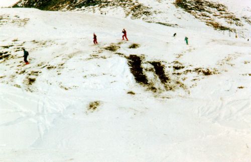 Ende Dezember 1994: Fast kein Schnee
