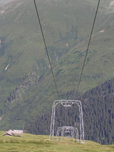 Juli 2006, neue Wartungspodeste
